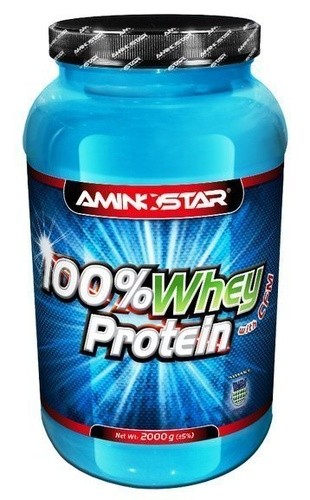 Aminostar 100% Whey Protein - 2000g - Strawberry