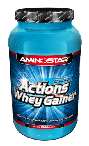 Aminostar Whey Gainer Actions - 7000g - Chocolate