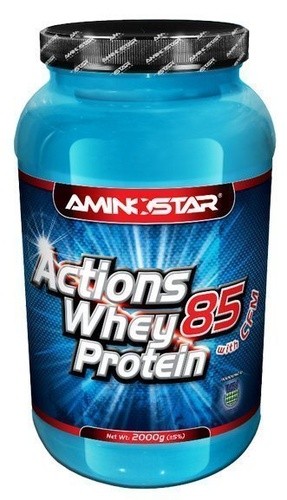 Aminostar Whey Protein Actions 85% - 1000g - Chocolate