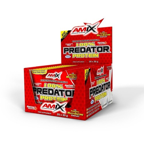 Amix 100% Predator Protein - 20x30g - Chocolate