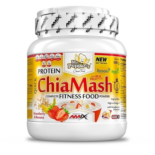 Amix Protein ChiaMash - 600g - Strawberry Banana