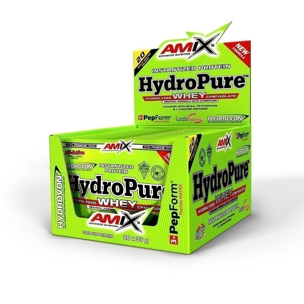 Amix HydroPure Whey Protein 20x33g - Creamy Vanilla Milk