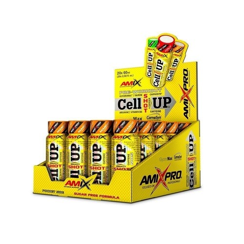 Amix CellUp Shot - 20x60ml BOX - Mango Delicous