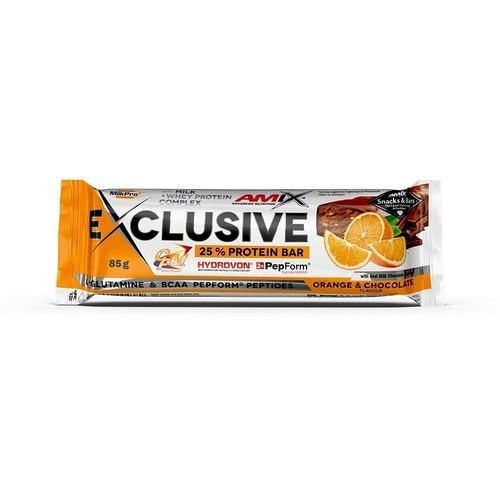 Amix Exclusive Protein Bar - 85g - Orange-Chocolate