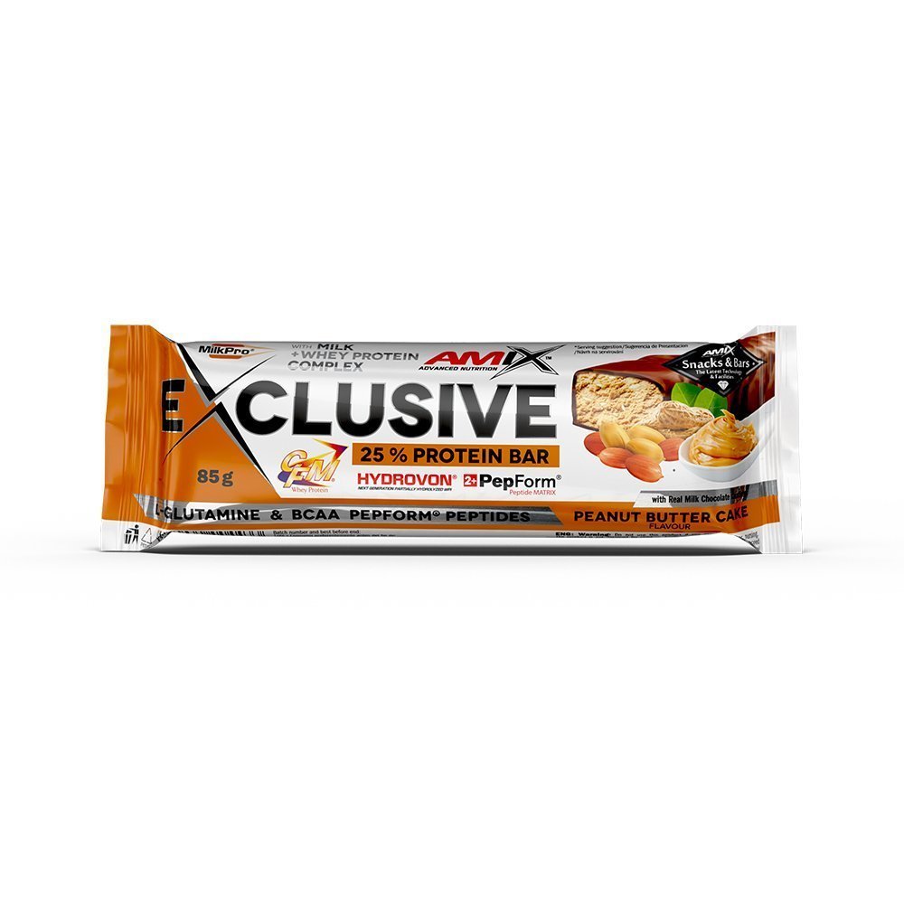 Amix Exclusive Protein Bar - 85g - Peanut-Butter-Cake