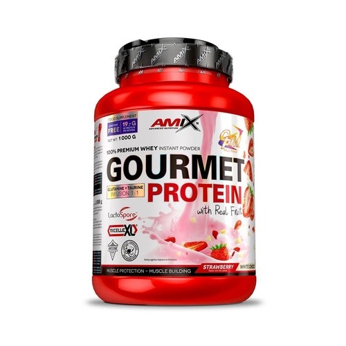 Amix Gourmet Protein - 1000g - Strawberry-White Chocolate