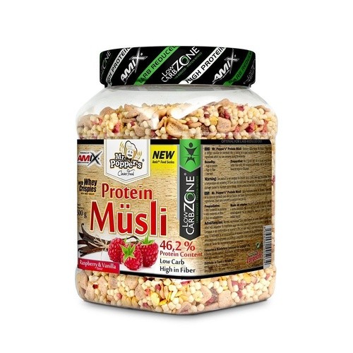 Amix Protein Müsli - 500g - Raspberry-Vanilla