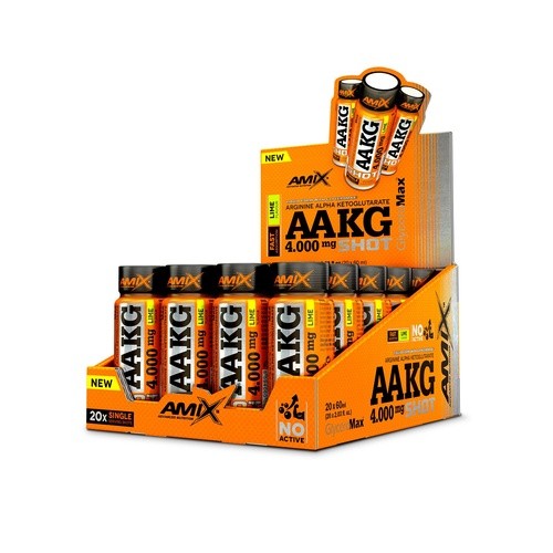 Amix AAKG 4000mg Shot - 20x60ml - limetka