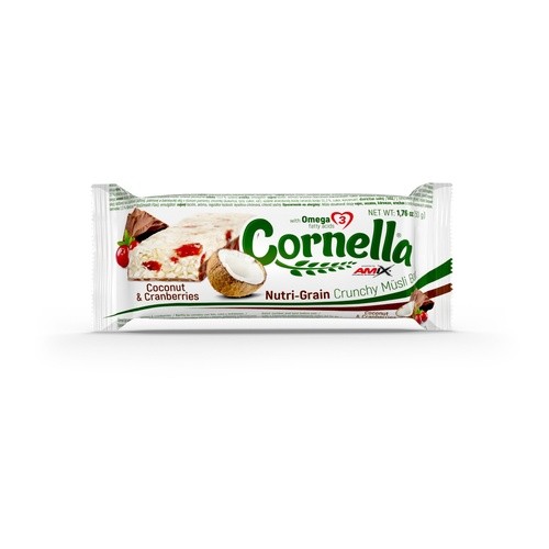 Amix Cornella bar - 50g - coconut - cranberry 