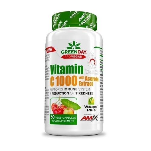 Amix ProVegan Vitamin C 1000 s extraktem z aceroly