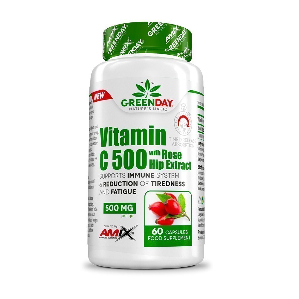 Amix Vitamin C 500 s extraktem z šípků