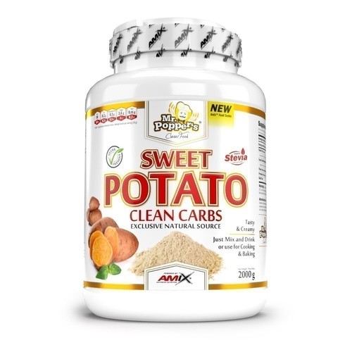 Amix Mr. Popper´s Sweet Potato Clean Carbs - 1000g - natural