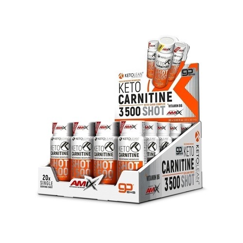 Amix KetoLean Keto goBHB + Carnitine Shot - 20x60ml - orange