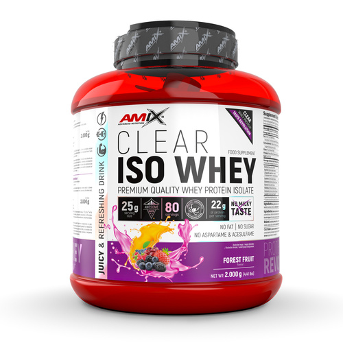 Amix Clear Iso Whey - 2000g - Forest Fruit
