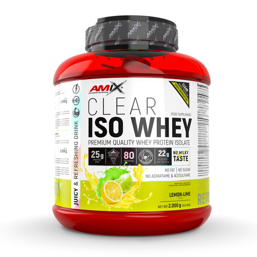 Amix Clear Iso Whey - 2000g - Lemon Lime