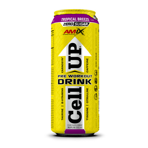 CellUP PreWorkout Drink - 500ml - Tropical
