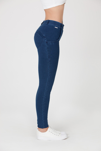 Boost Jeans Mid Waist Dark Blue 
