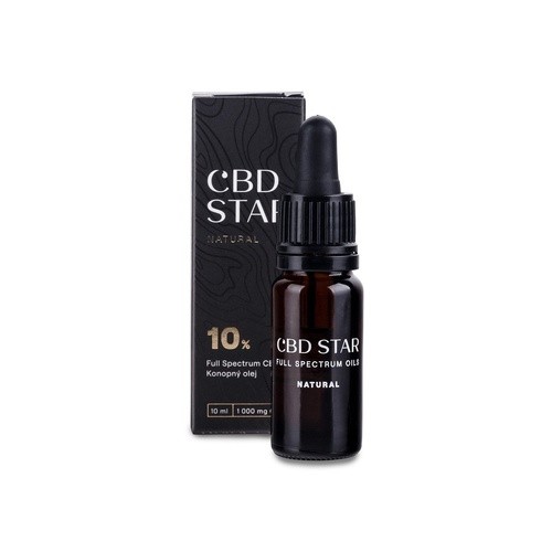 CBD Star “NATURAL” OLEJ – 10% CBD 