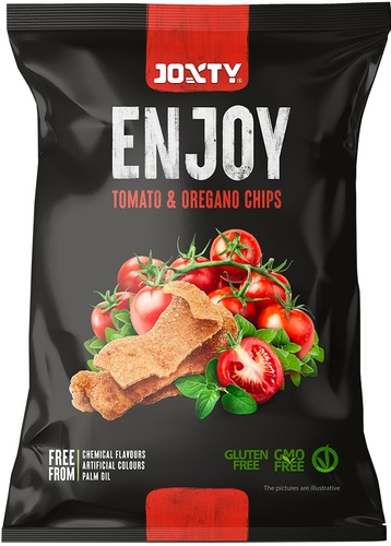 JOXTY Enjoy smažené bramborové chipsy s rajčaty a oreganem 40g