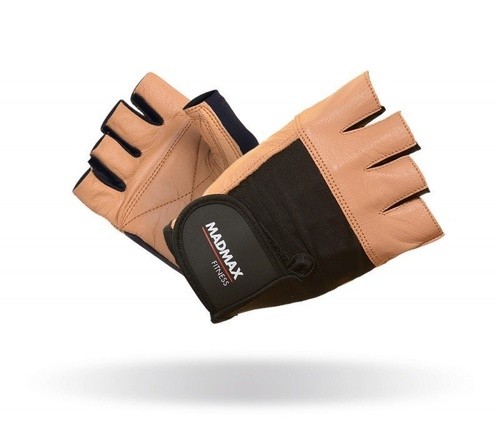MADMAX Fitness rukavice - MFG 444 - Brown - L