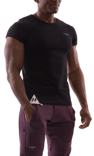 Nebbia Muscle Back Tshirt 728 - black - L