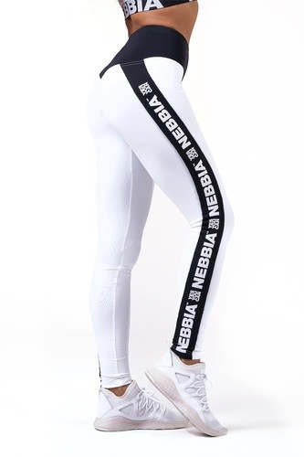 Nebbia Power Your Hero ikonické legíny 531 - white - L