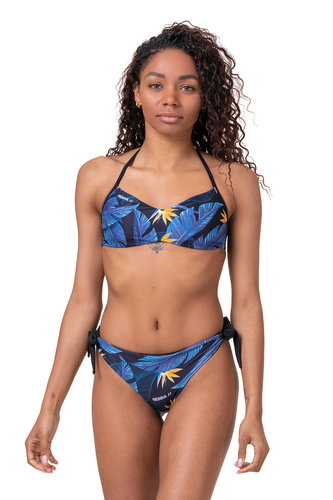 Nebbia Earth Powered bikini top 556 - blue - M