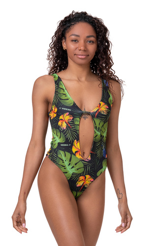 Nebbia High-energy monokini 560 - green - M