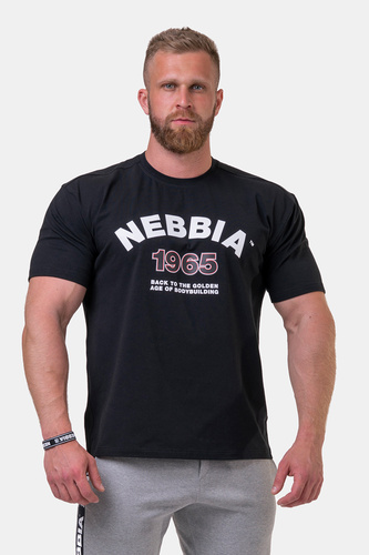 Nebbia Golden Era tričko 192 - Black - XXL