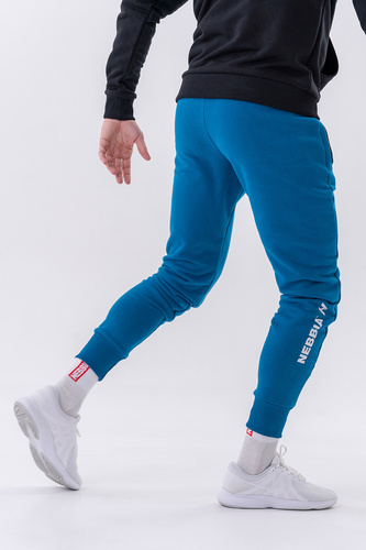 Nebbia Slim tepláky s kapsami na zips “Re-gain”
320 - Blue - L