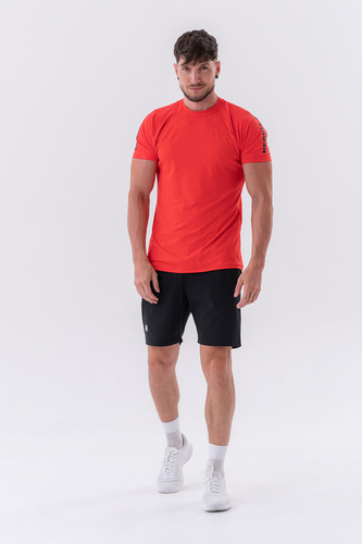 Nebbia Sportovní Fit tričko “Essentials” 326 - Red - L