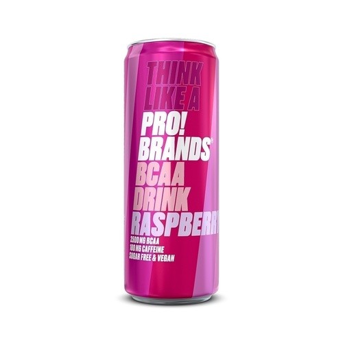 Pro!Brands BCAA Drink 24x330ml - Malina