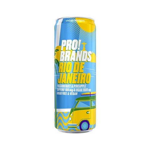 Pro!Brands BCAA Drink 330ml - Rio Janeiro - Passion fruit/Ananas