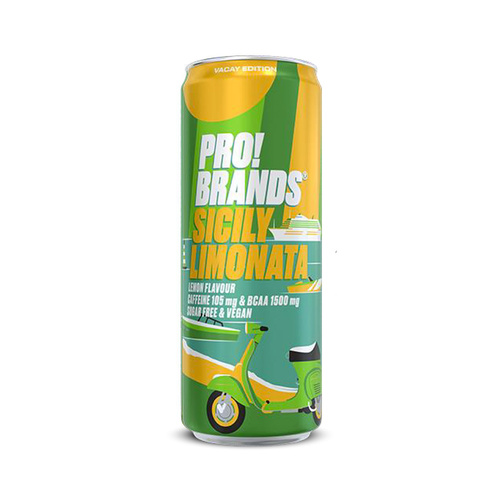 Pro!Brands BCAA Drink 330ml - Sicily Lemonata